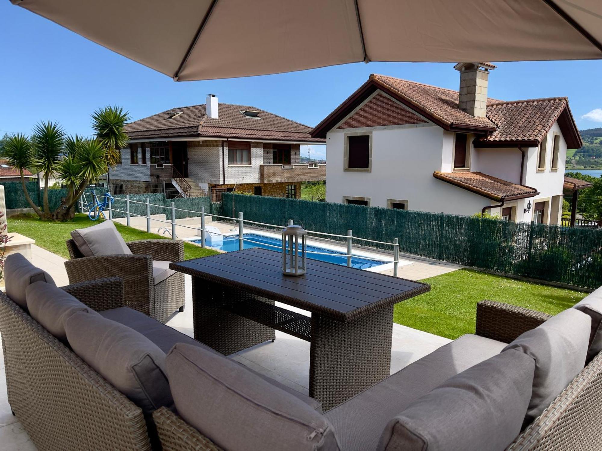 Villa Los Olivos Bárcena de Cicero Buitenkant foto
