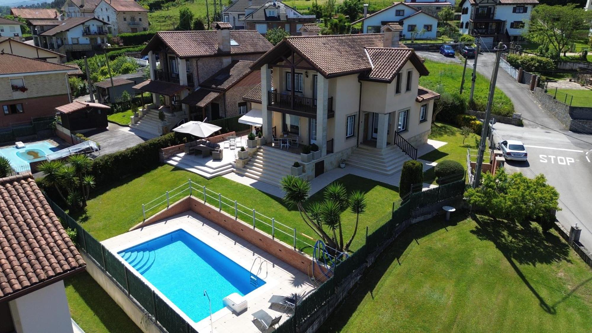 Villa Los Olivos Bárcena de Cicero Buitenkant foto