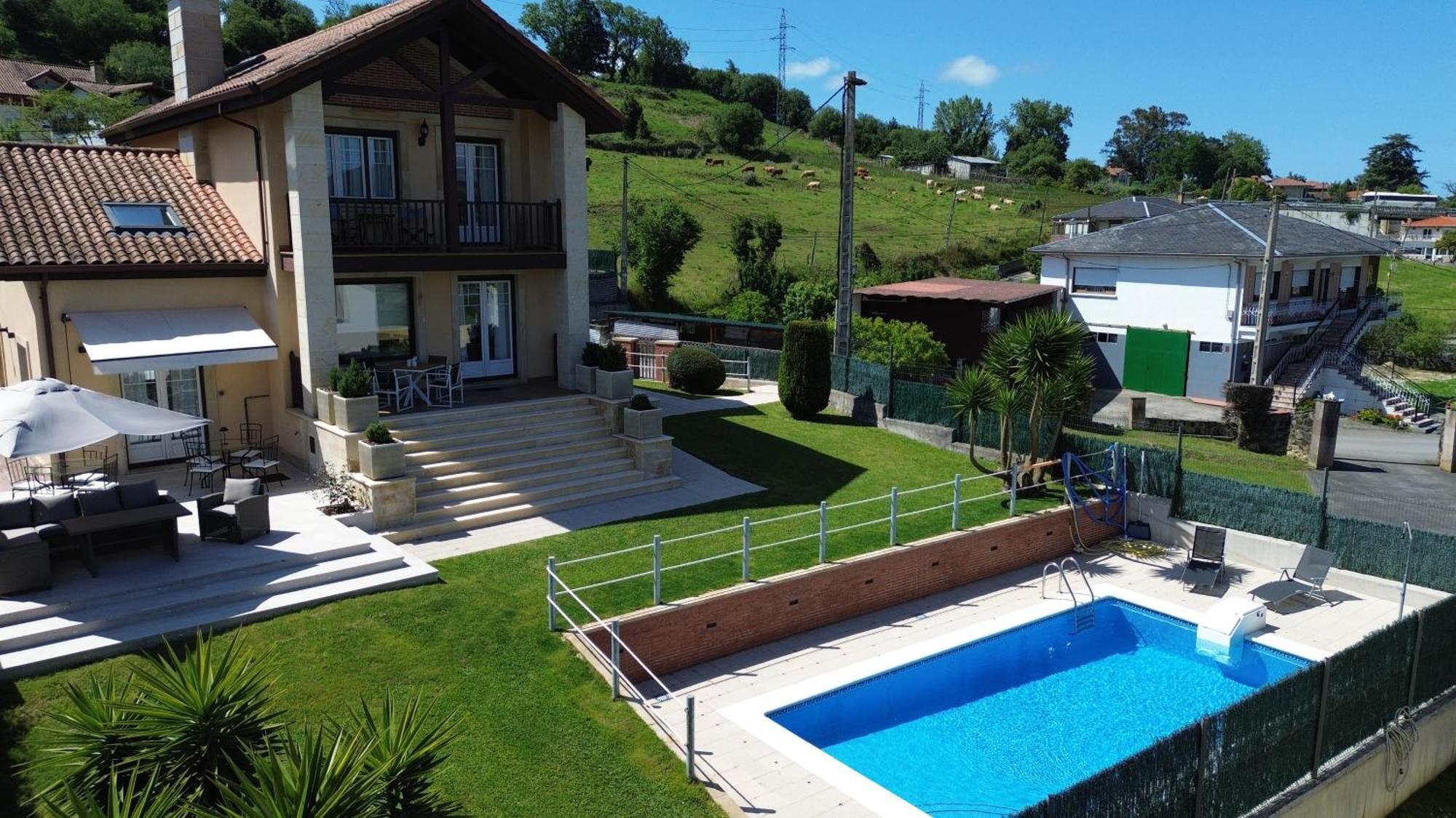Villa Los Olivos Bárcena de Cicero Buitenkant foto